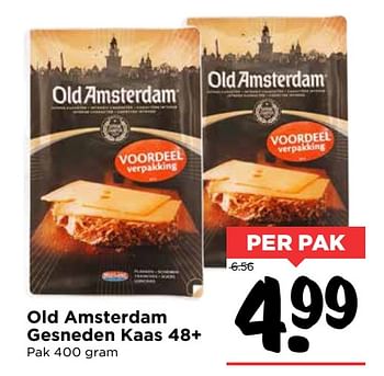 Aanbiedingen Old amsterdam gesneden kaas 48+ - Old Amsterdam - Geldig van 01/10/2017 tot 07/10/2017 bij Vomar