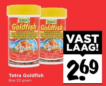 Aanbiedingen Tetra goldfish - Tetra - Geldig van 01/10/2017 tot 07/10/2017 bij Vomar