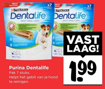 Aanbiedingen Purina dentalife - Purina - Geldig van 01/10/2017 tot 07/10/2017 bij Vomar