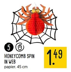Aanbiedingen Honeycomb spin in web - Huismerk - Xenos - Geldig van 01/10/2017 tot 15/10/2017 bij Xenos