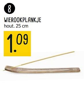 Aanbiedingen Wierookplankje - Huismerk - Xenos - Geldig van 01/10/2017 tot 15/10/2017 bij Xenos