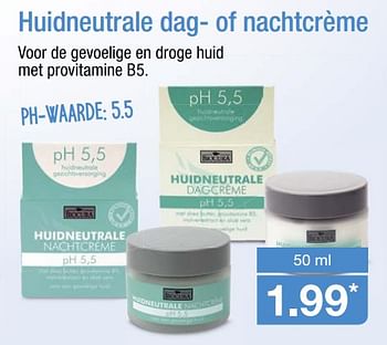 Aanbiedingen Huidneutrale dag- of nachtcrème - Biocura - Geldig van 02/10/2017 tot 08/10/2017 bij Aldi