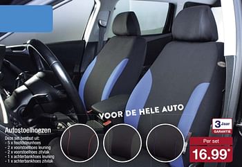 Aanbiedingen Autostoelhoezen - Car Xtras - Geldig van 02/10/2017 tot 08/10/2017 bij Aldi