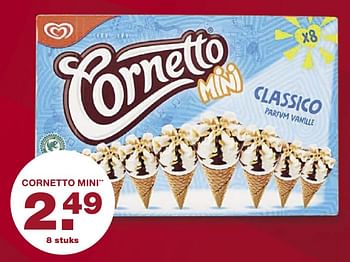 Aanbiedingen Cornetto mini - Ola - Geldig van 02/10/2017 tot 08/10/2017 bij Aldi