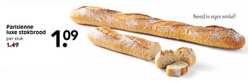 Aanbiedingen Parisienne luxe stokbrood - Huismerk - Em-té - Geldig van 01/10/2017 tot 07/10/2017 bij Em-té