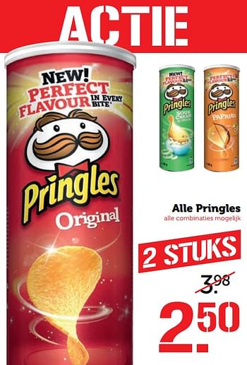 Aanbiedingen Alle pringles - Pringles - Geldig van 02/10/2017 tot 08/10/2017 bij Coop