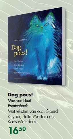 Aanbiedingen Dag poes! - Huismerk - The Read Shop - Geldig van 02/10/2017 tot 22/10/2017 bij The Read Shop