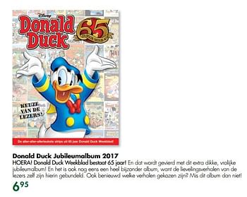 Aanbiedingen Donald duck jubileumalbum 2017 - Huismerk - The Read Shop - Geldig van 02/10/2017 tot 22/10/2017 bij The Read Shop