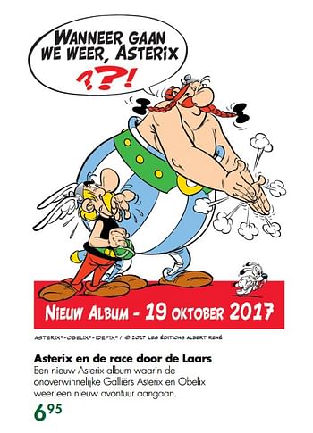 Aanbiedingen Asterix en de race door de laars - Huismerk - The Read Shop - Geldig van 02/10/2017 tot 22/10/2017 bij The Read Shop