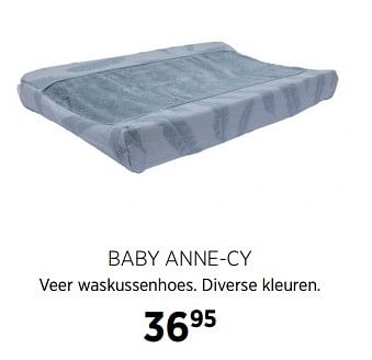 Aanbiedingen Baby anne-cy veer waskussenhoes - Baby Anne-Cy - Geldig van 02/10/2017 tot 23/10/2017 bij Babypark