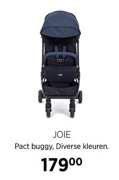 Aanbiedingen Joie pact buggy - Joie - Geldig van 02/10/2017 tot 23/10/2017 bij Babypark