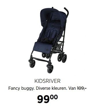 Aanbiedingen Kidsriver fancy buggy - Kidsriver - Geldig van 02/10/2017 tot 23/10/2017 bij Babypark