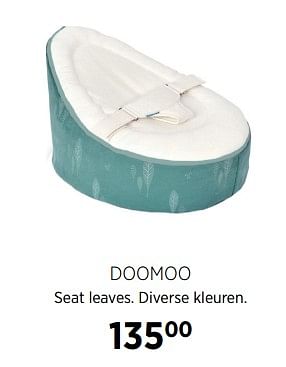 Aanbiedingen Doomoo seat leaves - Doomoo - Geldig van 02/10/2017 tot 23/10/2017 bij Babypark