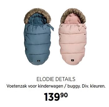 Aanbiedingen Elodie details voetenzak voor kinderwagen - buggy - Elodie Details - Geldig van 02/10/2017 tot 23/10/2017 bij Babypark