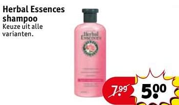 Aanbiedingen Herbal essences shampoo - Herbal Essences - Geldig van 03/10/2017 tot 08/10/2017 bij Kruidvat