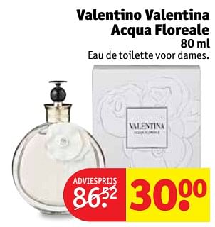 Aanbiedingen Valentino valentina acqua floreale - Valentina - Geldig van 03/10/2017 tot 08/10/2017 bij Kruidvat