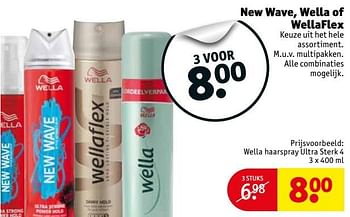 Aanbiedingen Wella haarspray ultra sterk 4 - Wella - Geldig van 03/10/2017 tot 08/10/2017 bij Kruidvat