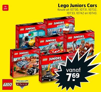 Aanbiedingen Lego juniors cars - Lego - Geldig van 03/10/2017 tot 15/10/2017 bij Trekpleister