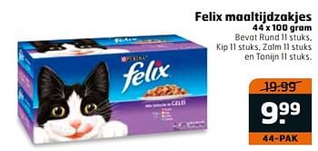 Aanbiedingen Felix maaltijdzakjes - Felix - Geldig van 03/10/2017 tot 15/10/2017 bij Trekpleister