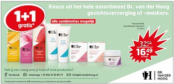 Aanbiedingen Hypoallergene dagcrème - Dr. Van Der Hoog - Geldig van 03/10/2017 tot 15/10/2017 bij Trekpleister