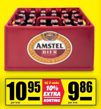 Aanbiedingen Amstel - Amstel - Geldig van 03/10/2017 tot 08/10/2017 bij Nettorama