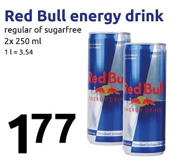 Aanbiedingen Red bull energy drink - Red Bull - Geldig van 05/10/2017 tot 10/10/2017 bij Action