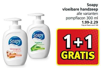 Verlenen nakomelingen Denken Soapy Soapy vloeibare handzeep - Promotie bij Jan Linders