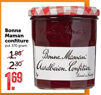 Aanbiedingen Bonne maman confiture - Bonne Maman - Geldig van 09/10/2017 tot 15/10/2017 bij Coop