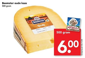Aanbiedingen Beemster oude kaas - Beemster - Geldig van 08/10/2017 tot 14/10/2017 bij Deen Supermarkten
