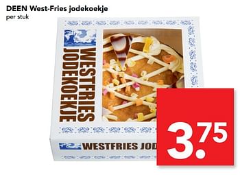 Aanbiedingen Deen west-fries jodekoekje - Huismerk deen supermarkt - Geldig van 08/10/2017 tot 14/10/2017 bij Deen Supermarkten