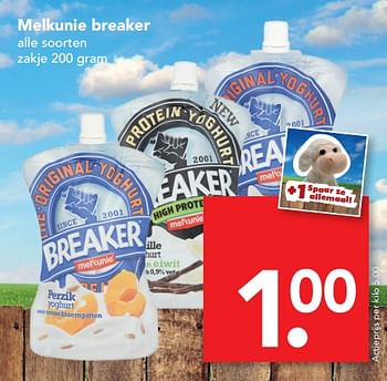 Aanbiedingen Melkunie breaker - Melkunie - Geldig van 08/10/2017 tot 14/10/2017 bij Deen Supermarkten