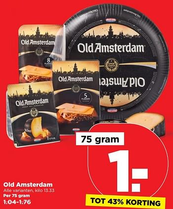 Aanbiedingen Old amsterdam - Old Amsterdam - Geldig van 08/10/2017 tot 14/10/2017 bij Plus