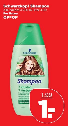 Aanbiedingen Schwarzkopf shampoo - Schwartzkopf - Geldig van 08/10/2017 tot 14/10/2017 bij Plus