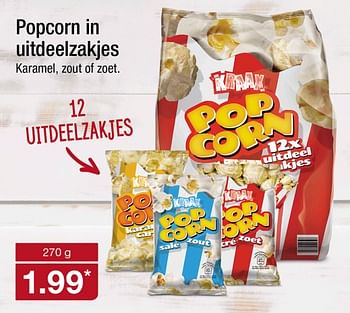 Aanbiedingen Popcorn in uitdeelzakjes - Huismerk - Aldi - Geldig van 09/10/2017 tot 15/10/2017 bij Aldi