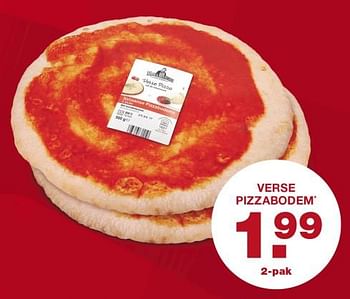 Aanbiedingen Verse pizzabodem - Mama Mancini - Geldig van 13/10/2017 tot 15/10/2017 bij Aldi