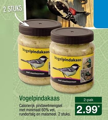 Aanbiedingen Vogelpindakaas - Huismerk - Aldi - Geldig van 09/10/2017 tot 15/10/2017 bij Aldi