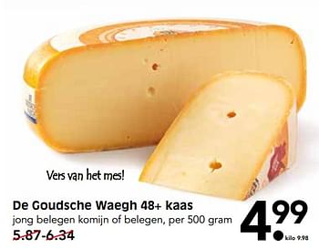 Aanbiedingen De goudsche waegh 48+ kaas - Huismerk - Em-té - Geldig van 08/10/2017 tot 14/10/2017 bij Em-té