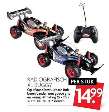 Aanbiedingen Radiografisch xl buggy - Huismerk - Deka Markt - Geldig van 08/10/2017 tot 14/10/2017 bij Deka Markt