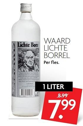 Aanbiedingen Waard lichte borrel - Waard Lichte - Geldig van 08/10/2017 tot 14/10/2017 bij Deka Markt