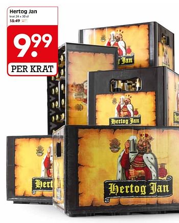 Aanbiedingen Hertog jan - Hertog Jan - Geldig van 08/10/2017 tot 14/10/2017 bij Em-té