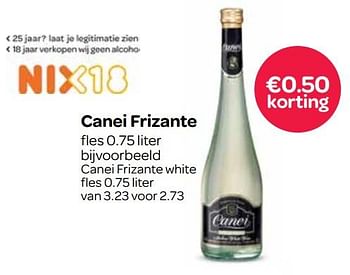 Aanbiedingen Canei frizante - Witte wijnen - Geldig van 05/10/2017 tot 18/10/2017 bij Spar
