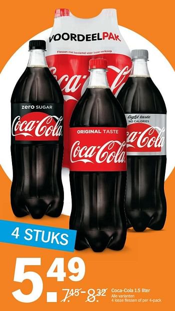 Aanbiedingen Coca-cola - Coca Cola - Geldig van 09/10/2017 tot 15/10/2017 bij Albert Heijn