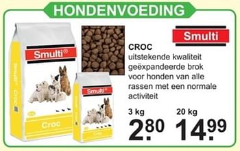 Gezichtsvermogen inzet afstand Smulti Smulti hondenvoeding - Promotie bij Van Cranenbroek