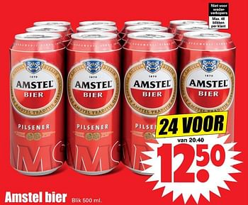 Aanbiedingen Amstel bier - Amstel - Geldig van 08/10/2017 tot 14/10/2017 bij Lekker Doen