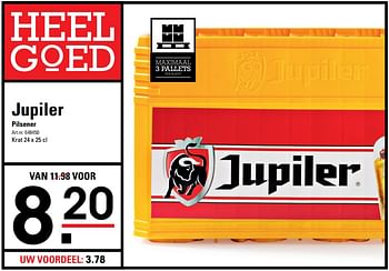 Aanbiedingen Jupiler pilsener - Jupiler - Geldig van 05/10/2017 tot 23/10/2017 bij Sligro