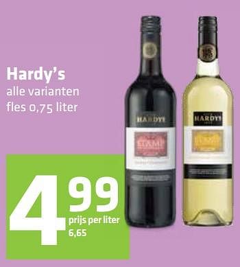 Aanbiedingen Hardy`s - Rode wijnen - Geldig van 05/10/2017 tot 18/10/2017 bij Attent