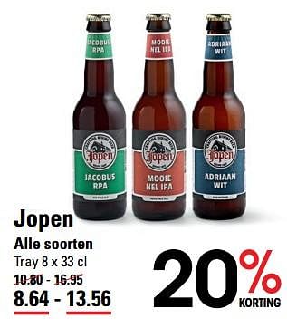 Aanbiedingen Jopen - Jopen - Geldig van 05/10/2017 tot 23/10/2017 bij Sligro