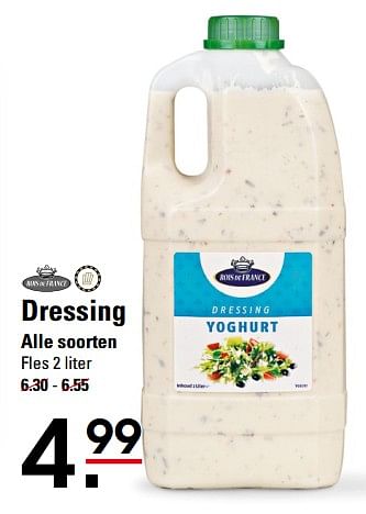 Aanbiedingen Dressing - Rois de france - Geldig van 05/10/2017 tot 23/10/2017 bij Sligro