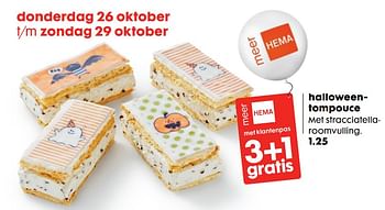 Aanbiedingen Halloweentompouce - Huismerk - Hema - Geldig van 16/10/2017 tot 05/11/2017 bij Hema