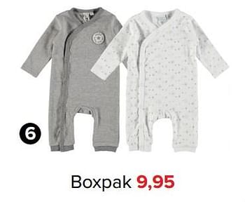 Aanbiedingen Boxpak - Baby look - Geldig van 09/10/2017 tot 29/10/2017 bij Baby-Dump